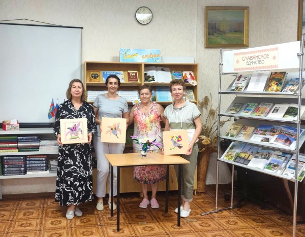 Мастер-класс в библиотеке